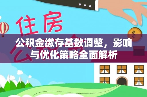 专家公积金缴存基数调整，影响与优化策略全面解析